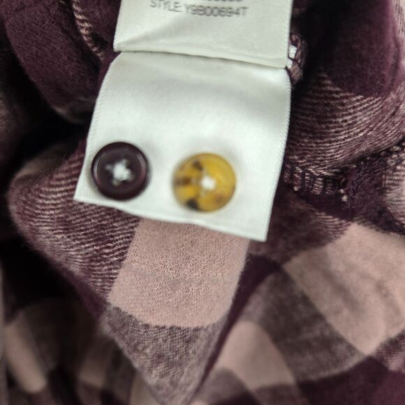 Scotch & Soda Women's Size Medium Red Flannel Button Up NWT - Picture 5 of 7